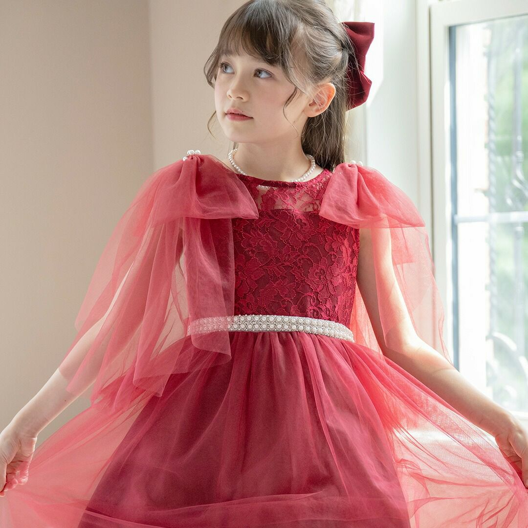 ふわふわつけ袖　リッチ映え！発表会や結婚式におしゃれなレースやチュールの付け袖　キッズドレススタイルをエレガントにアップデート