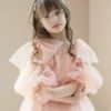 ふわふわつけ袖　リッチ映え！発表会や結婚式におしゃれなレースやチュールの付け袖　キッズドレススタイルをエレガントにアップデート