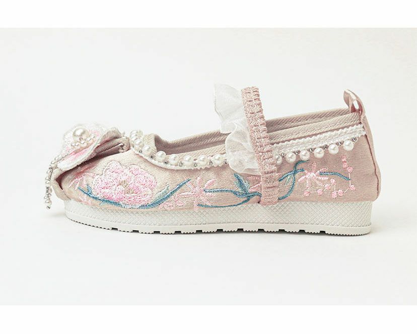 刺繍シューズ七五三草履代わりに履く靴履物和装アクセサリー