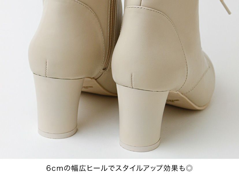 袴用ブーツレースアップブーツ女の子黒卒園式卒業式[子供靴232425cm編みあげブーツファスナー付きブーツ卒園式卒業式袴スーツキッズフォーマルカジュアル][TS]