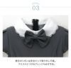 丸襟ワンピースとボレロのアンサンブル 入学式 女の子スーツ セットアップ ベージュ 青 グレー チェック柄 フォーマル コサージュ