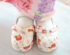 花柄鼻緒のスリッポン 七五三 草履風 3歳 5歳 女児 753 歩きやすい 痛くない 脱げにくい ストラップ 和柄 和風 和装 靴 子供靴 履物