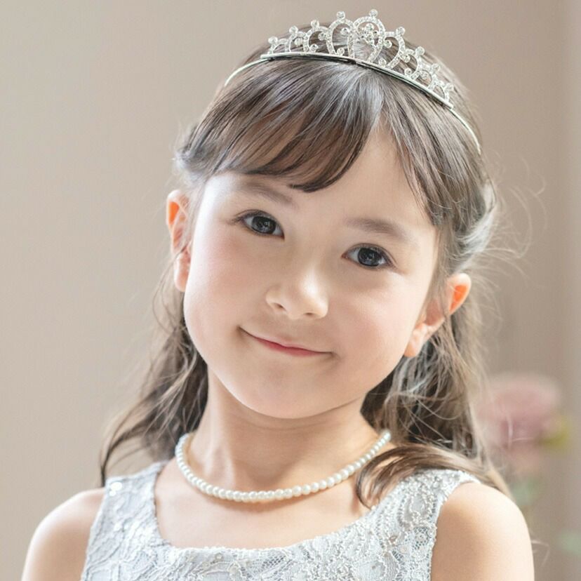 キッズプリンセスティアラ カチューシャティアラ ヘアアクセサリー ヘッドアクセサリー