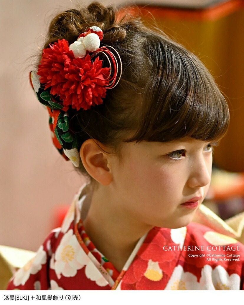 椿ハイカラさんリボンクリップちりめん和装ヘアアクセサリー【一部色超目玉セール】和風髪飾り着物袴浴衣和服かわいいヘア卒業式ヘアアレンジTAK七五三和装アクセサリー