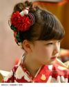 椿ハイカラさんリボンクリップちりめん和装ヘアアクセサリー【一部色超目玉セール】和風髪飾り着物袴浴衣和服かわいいヘア卒業式ヘアアレンジTAK七五三和装アクセサリー
