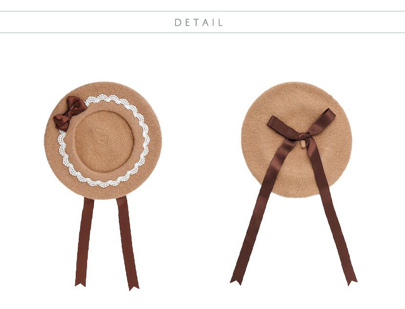 レースとリボンがアクセントの大人可愛いベレー帽 SB003 キャサリンコテージ