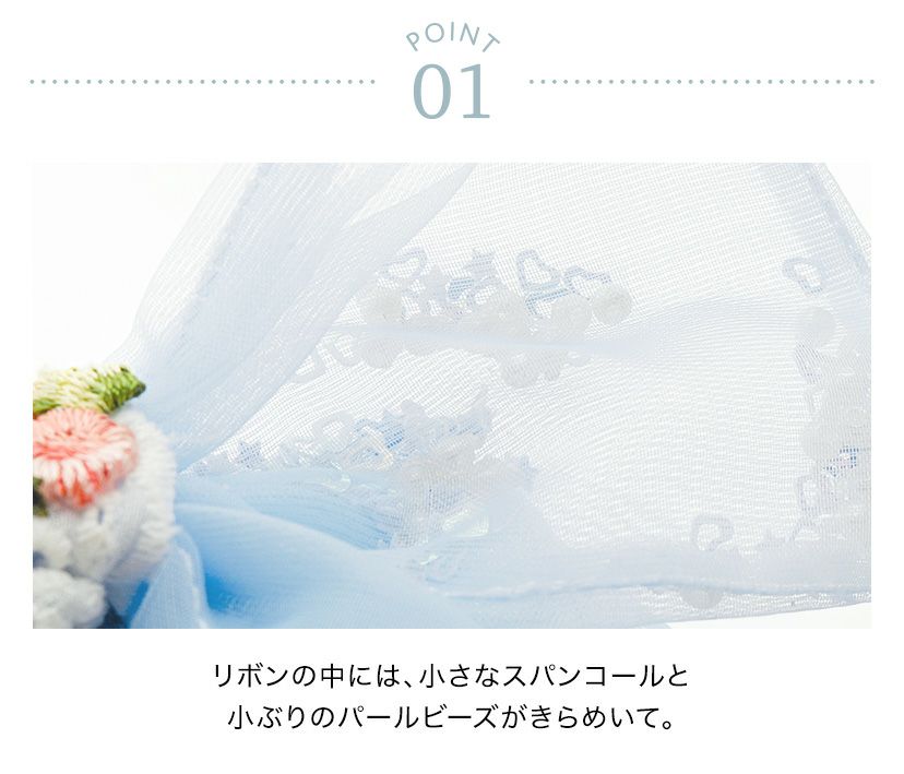 ビッグレースリボンヘアクリップ白アクセサリーヘアアクセサリーYUP6